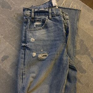 Annie Bing Gavin Distressed Blue Jeans - size 27